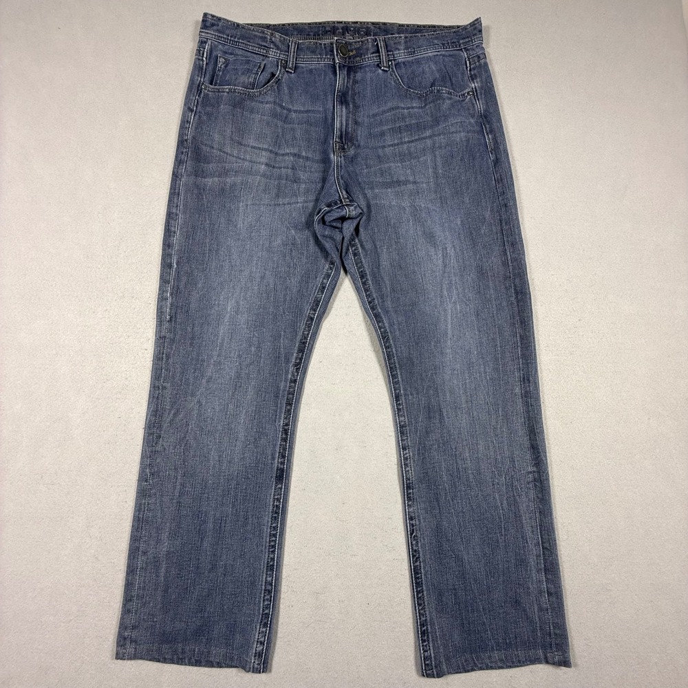 DL1961 Premium Denim Mens Straight‎ Leg Jeans Blue Medium Wash Size 38 - Picture 2 of 10
